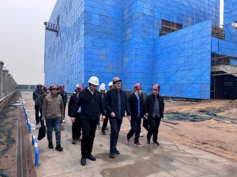 鄭州市建設(shè)投資集團有限公司黨委委員、紀(jì)委書記張煉帶隊調(diào)研六十七高項目建設(shè)